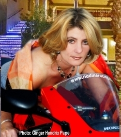 Motivational Speaker And Former Racer Nadine Lajoie Singing National Anthem For MotoYard Races At Willow Springs This Sunday