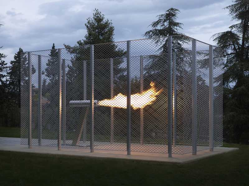 Flaming Monument Erected To Honor Marco Simoncelli, R.I.P.