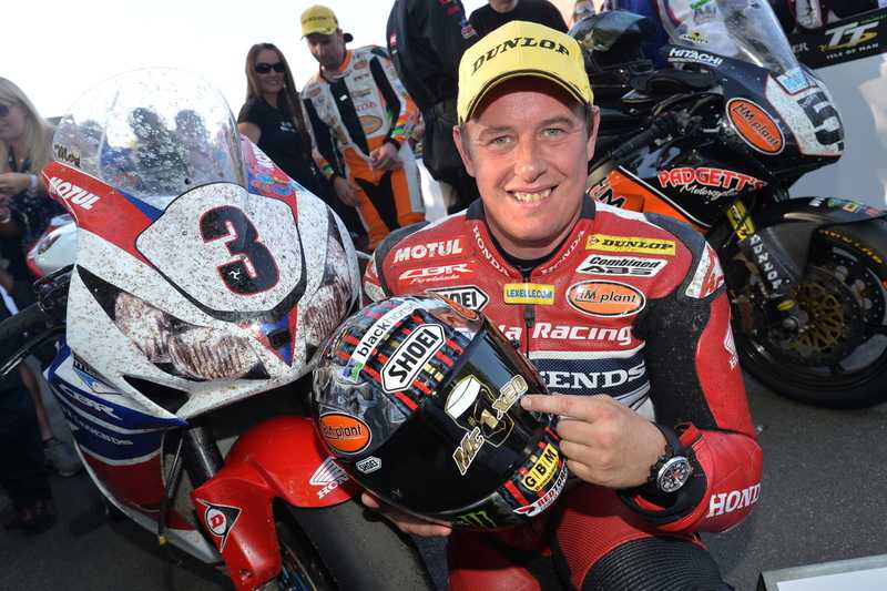 John McGuinness Wins His 20th Race--The Senior TT--On The Isle Of Man