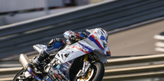 Travis Wyman (240). Photo by BrockImaging, courtesy of Weir Everywhere Racing BMW.