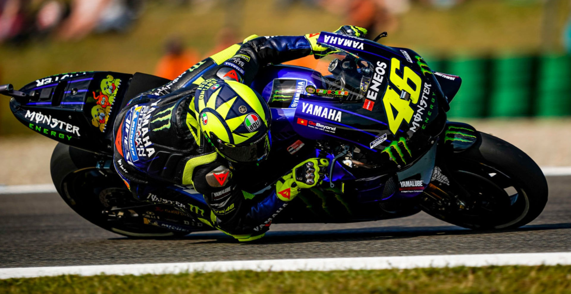 Valentino Rossi (46). Photo courtesy of Monster Energy Yamaha.