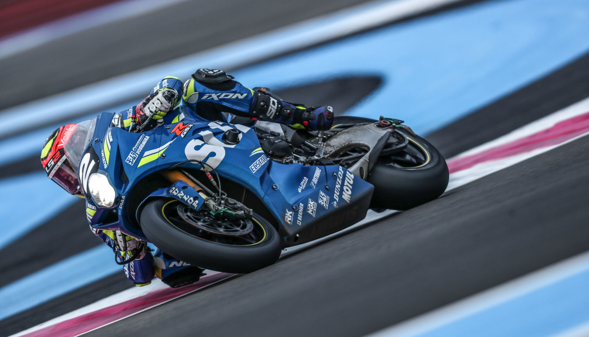 Suzuki Endurance Racing Team (2) won the weather-shortened Bol d'Or 24-hour.