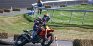 Red Bull KTM's Dan Bromley (1). Photo courtesy of Red Bull KTM.