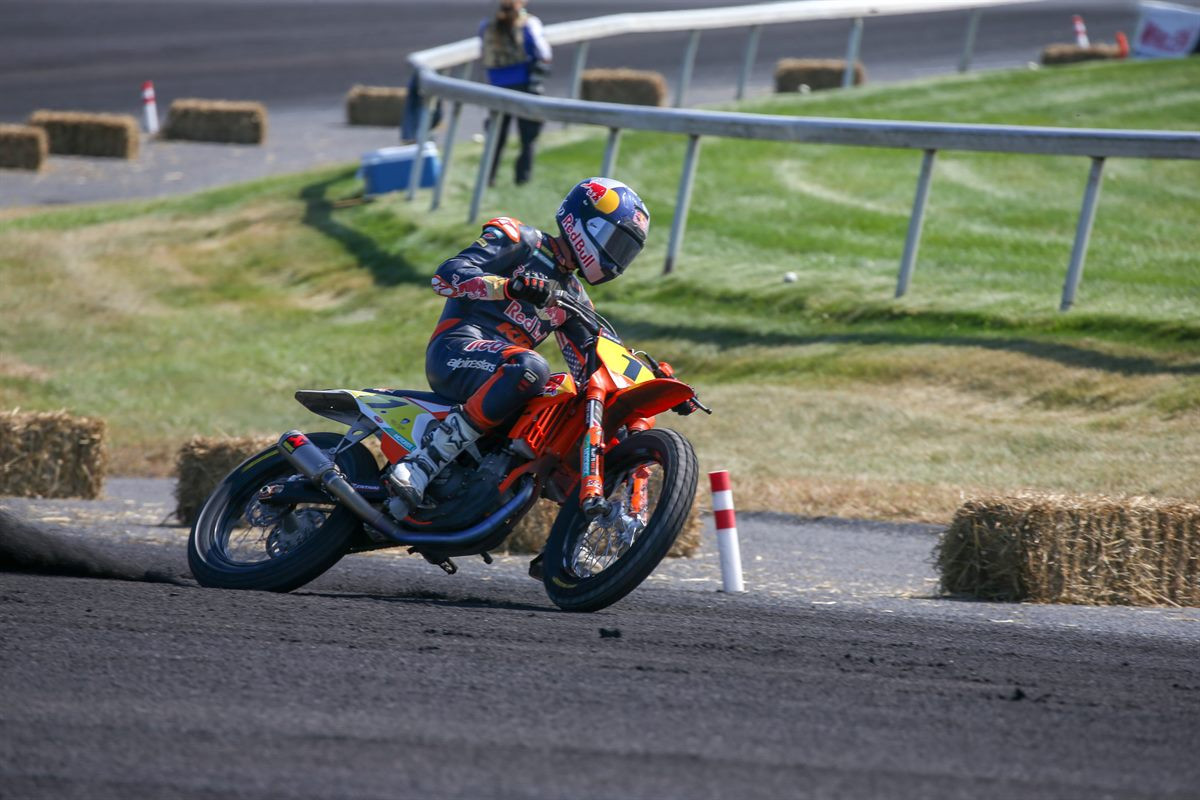 Red Bull KTM's Dan Bromley (1). Photo courtesy of Red Bull KTM.