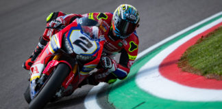 Leon Camier (2). Photo courtesy of Moriwaki Althea Honda Team.