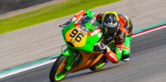 Brandon Paasch (96) in action at Assen. Photo by Camipix Photography, courtesy of Brandon Paasch.