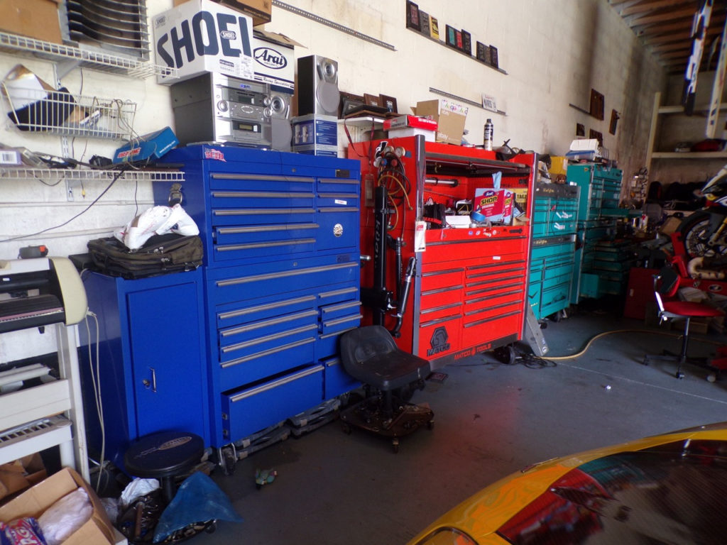 The auction will also include tool boxes, equipment, spare parts, and more.