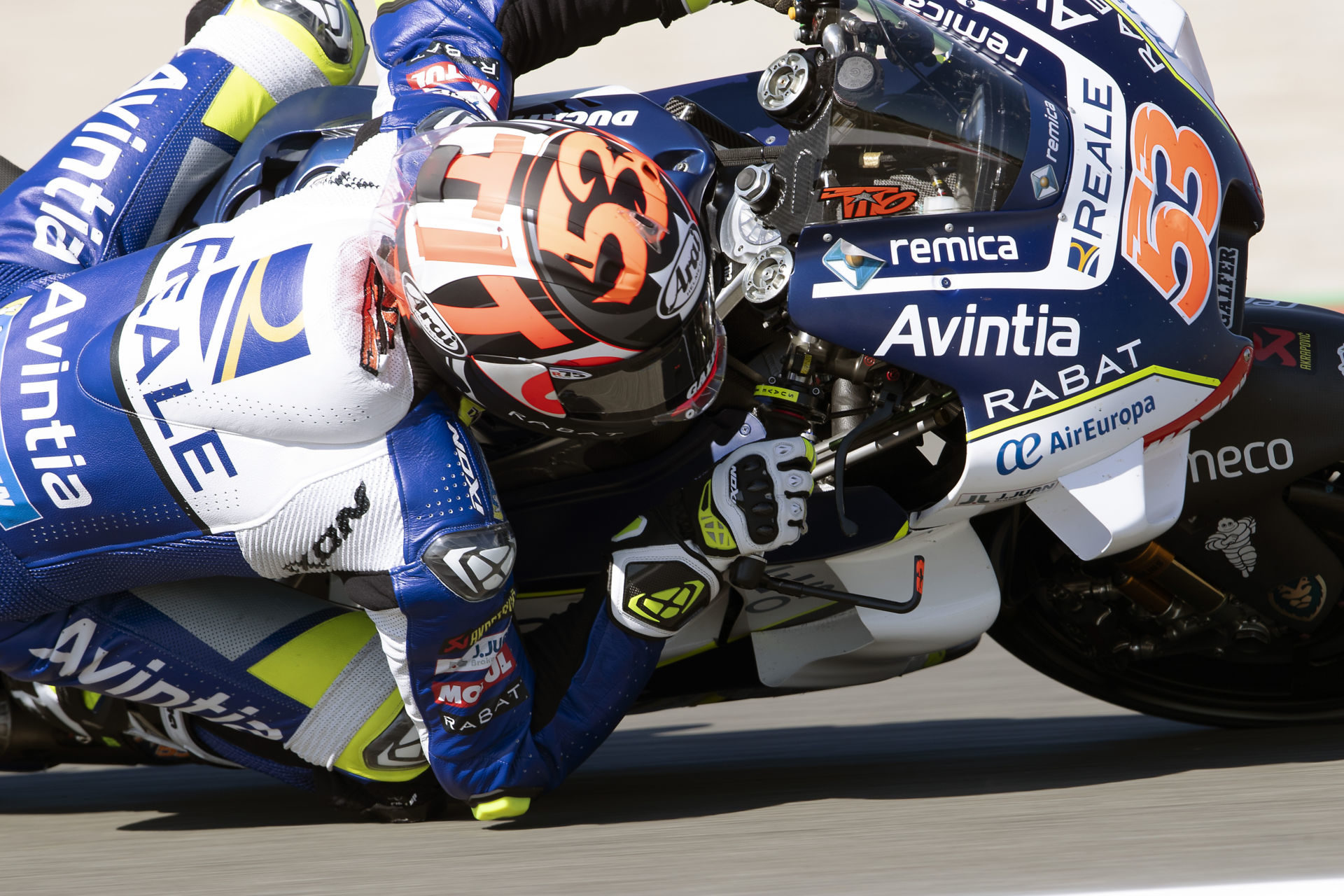 Tito Rabat (53). Photo courtesy of Reale Avintia Racing.