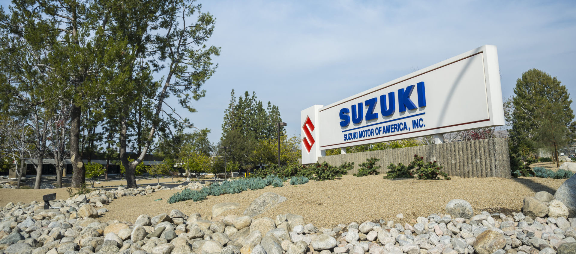 Suzuki Motor of America, Inc. headquarters in Brea, California.