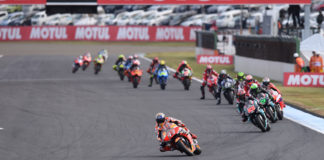 The start of the Japanese Grand Prix. Photo courtesy of Michelin.