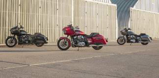 Video: Indian Rolls Out All-New 2020 Challenger A 2020-model Indian Challenger (right), Indian Challenger Dark Horse (left), and Indian Challenger Limited (center). Photo courtesy of Indian Motorcycle.
