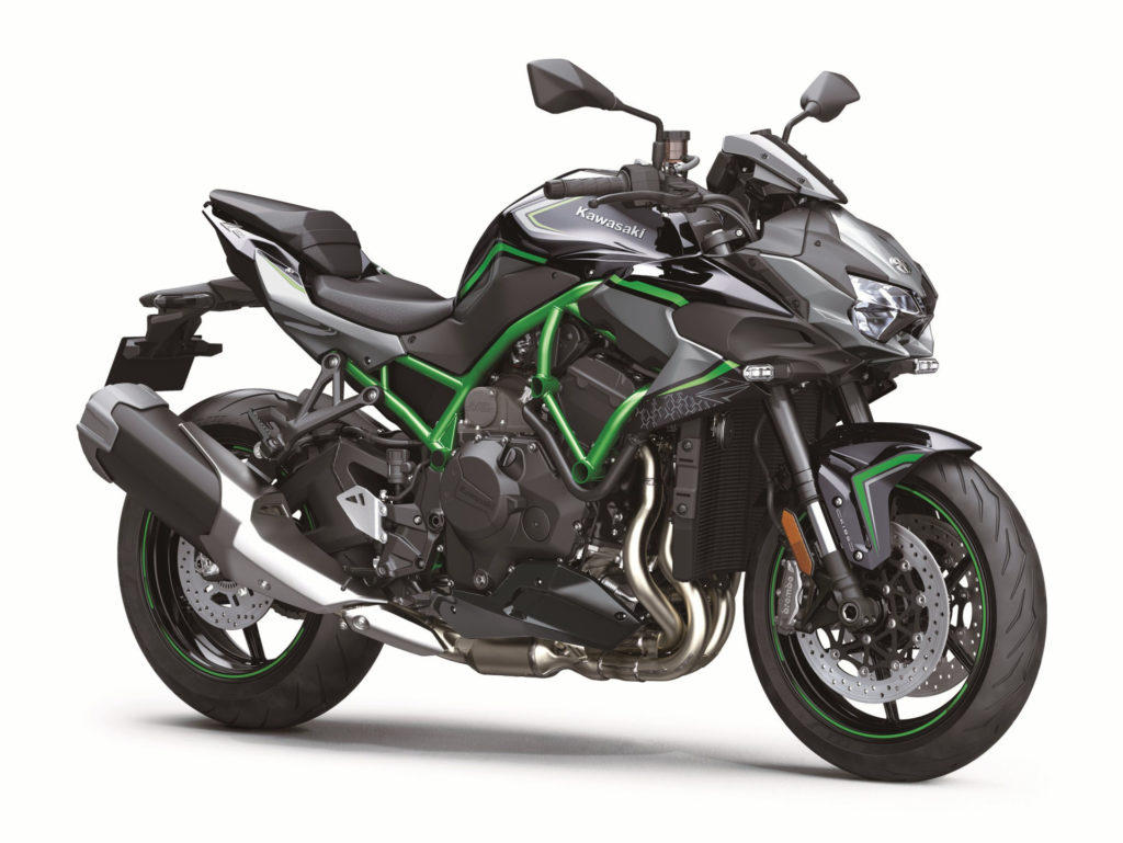 A 2020 Kawasaki Z H2. Photo courtesy of Kawasaki Motors Corp., U.S.A.