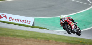 Josh Brookes (25). Photo courtesy of MotorSport Racing Vision.
