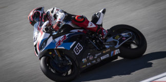 Tom Sykes (66). Photo courtesy of BMW Motorrad WorldSBK Team.