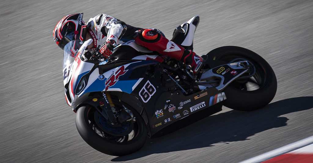 Tom Sykes (66). Photo courtesy of BMW Motorrad WorldSBK Team.