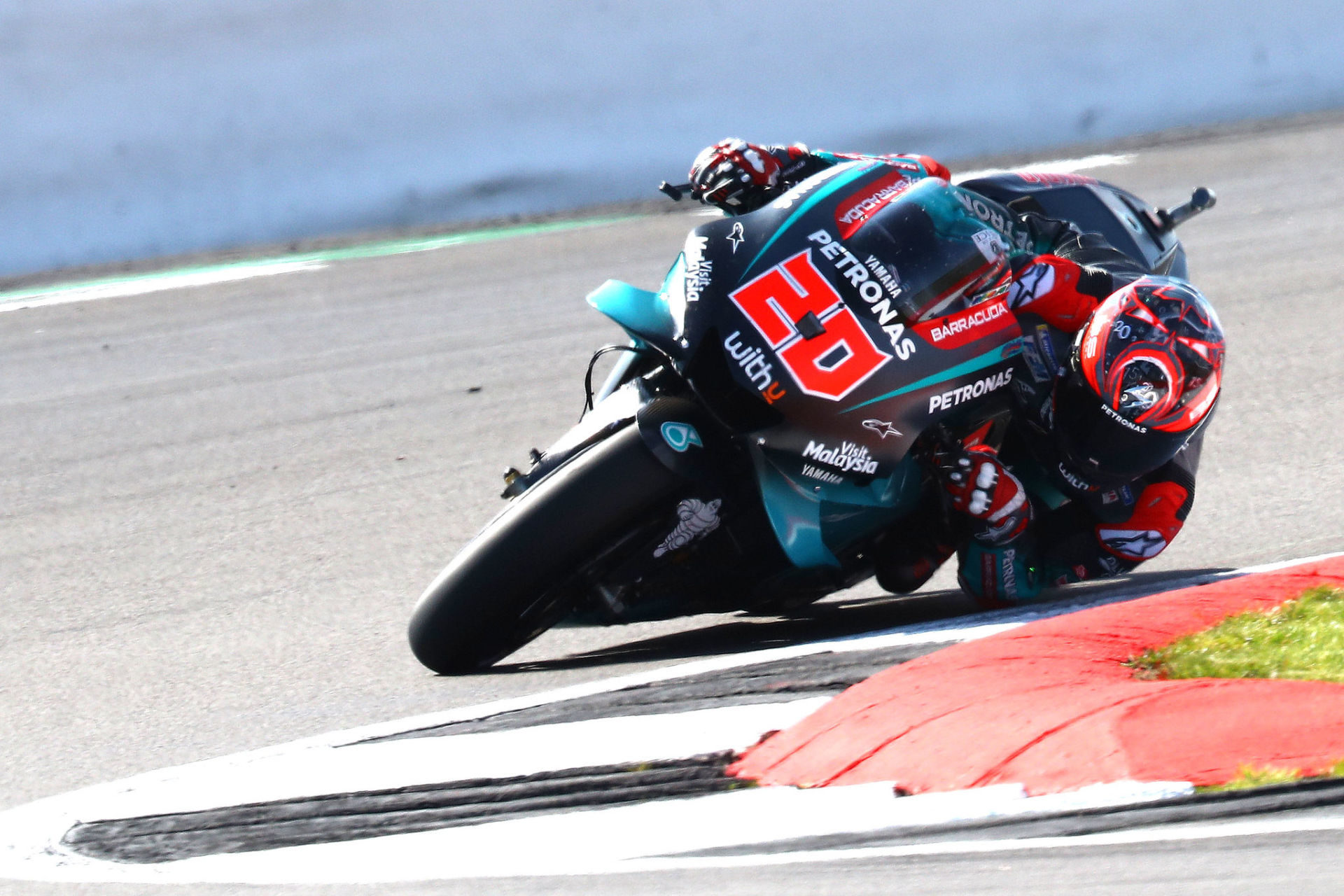 Fabio Quartararo (20), as seen earlier this season.ang Racing Team.