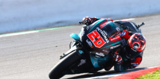 Fabio Quartararo (20), as seen earlier this season.ang Racing Team.