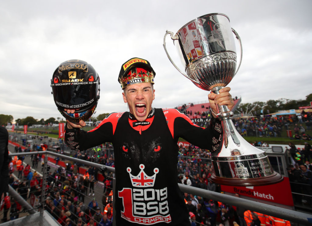 Scott Redding, the 2019 British Superbike Champion. Photo courtesy of MotorSport Vision Racing.