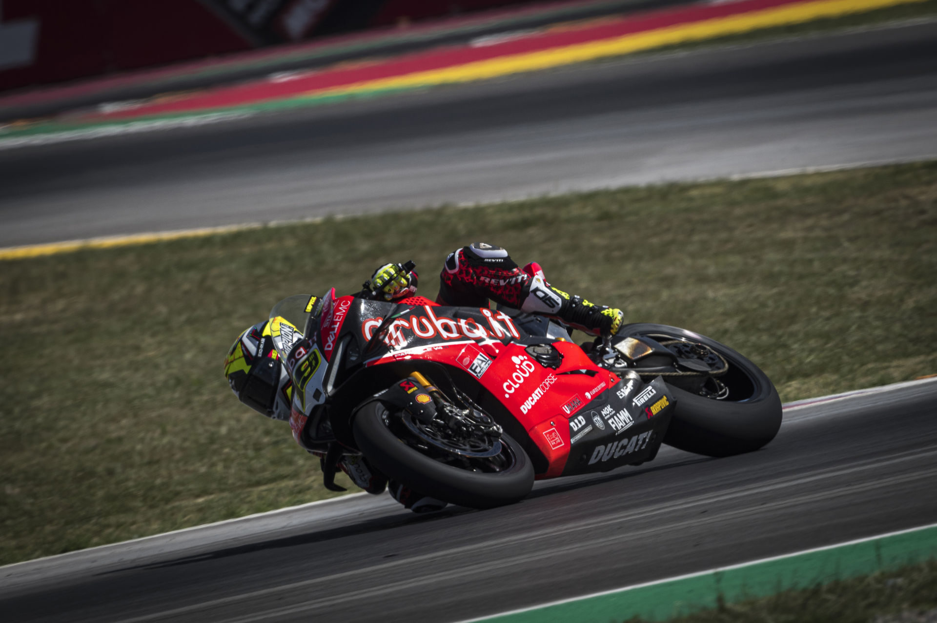 Alvaro Bautista (19). Photo courtesy of Aruba.it Racing Ducati.