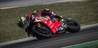 Alvaro Bautista (19). Photo courtesy of Aruba.it Racing Ducati.
