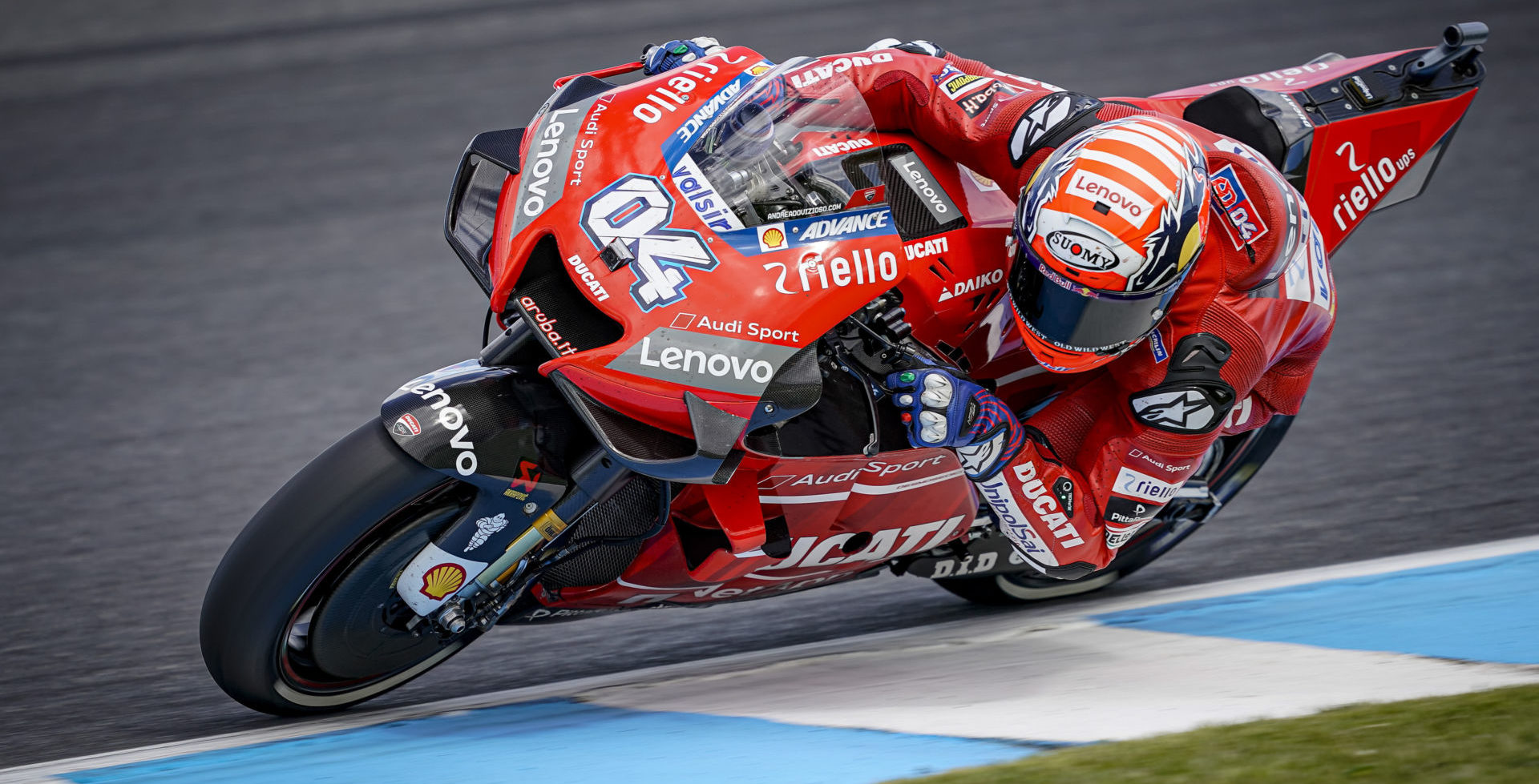 Andrea Dovizioso (04). Photo courtesy of Ducati.