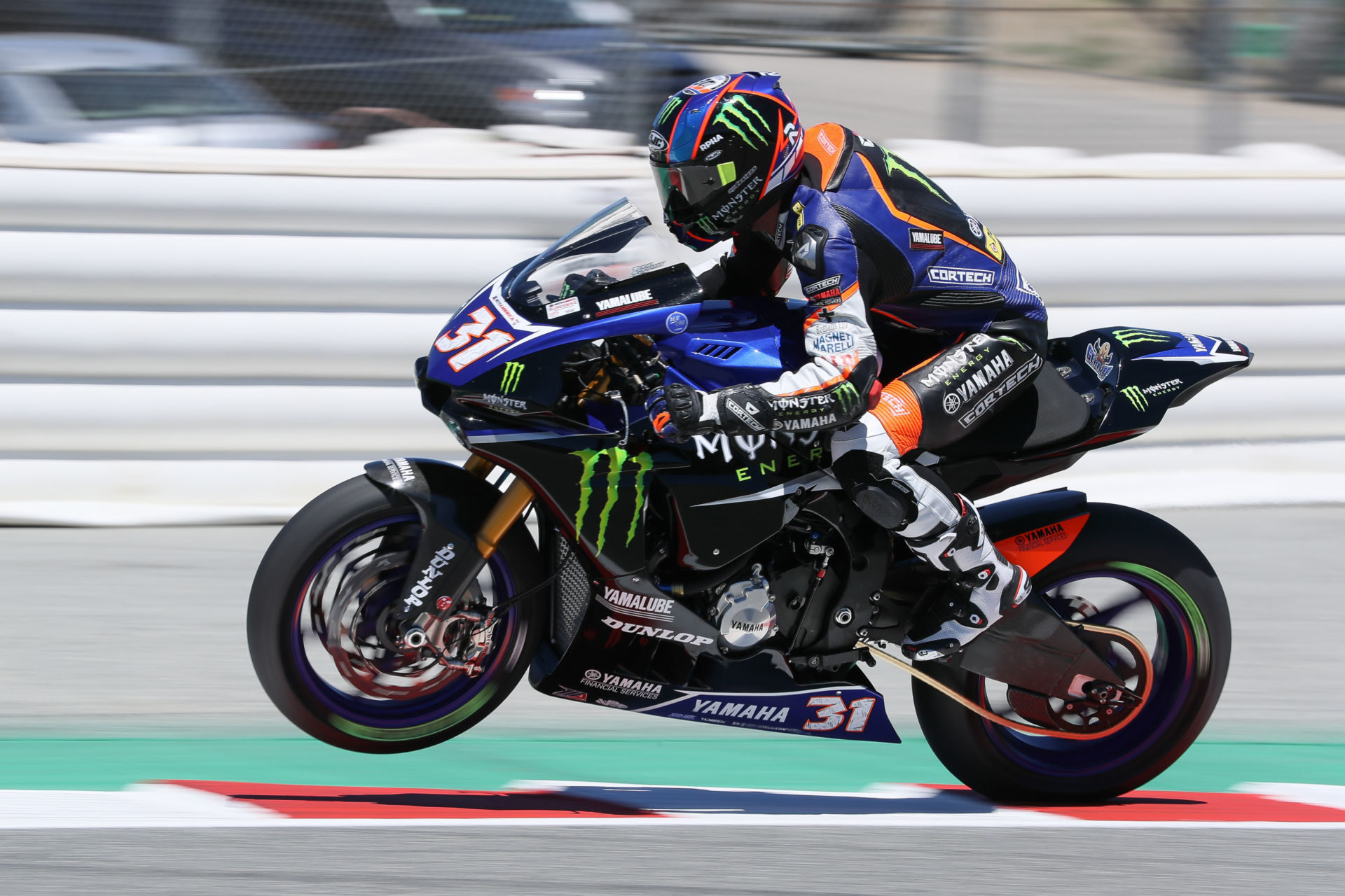 Garrett Gerloff (31) in action at WeatherTech Raceway Laguna Seca. Photo by Brian J. Nelson.