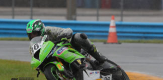 Jason Farrell (86) won two races Saturday at the CCS Race of Champions at Daytona International Speedway. Photo by Brian J. Nelson.