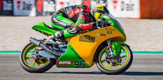 American Brandon Paasch (96) in action. Photo by Barry Clay.