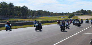 The grid just prior to the start of the WERA/N2 Racing 4-hour endurance race at Barber Motorsports Park. Photo by David Swarts.