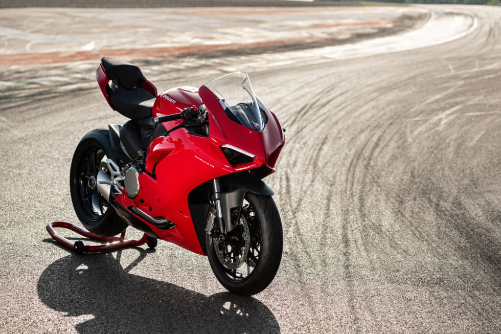 Ducati's new 2020-model Panigale V2. Photo courtesy of Ducati.