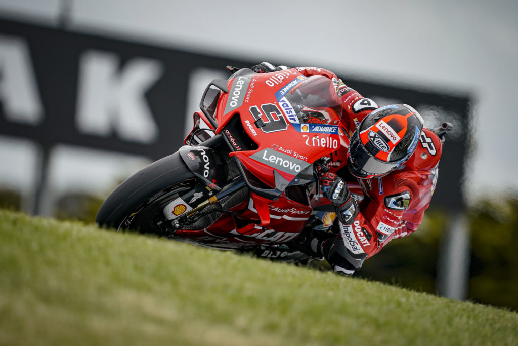 Danilo Petrucci (9). Photo courtesy of Ducati.