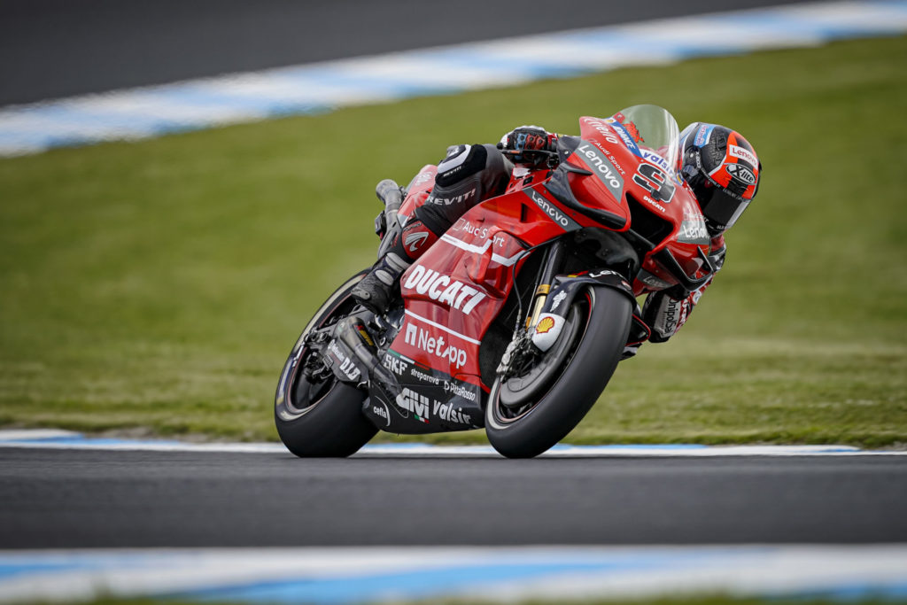 Danilo Petrucci (9). Photo courtesy of Ducati.