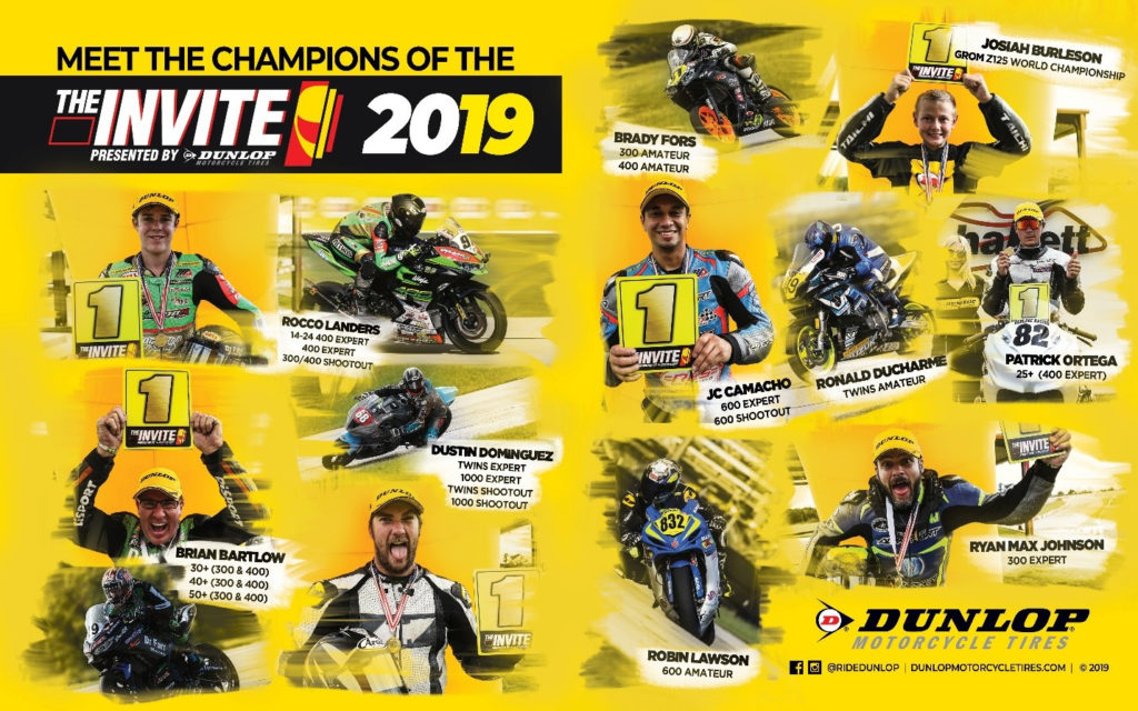 The Champions of The Invite Presented by Dunlop 2019.