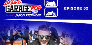 Podcast: Greg’s Garage Pod With Co-Host Jason Pridmore Episode 52 Now Available Five-time Superbike World Champion Jonathan Rea.