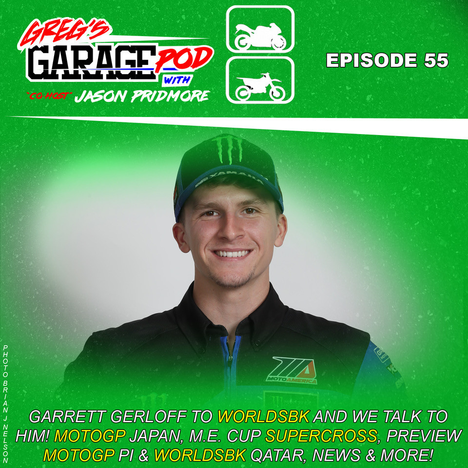 Garrett Gerloff. Photo courtesy of Greg's Garage Pod.