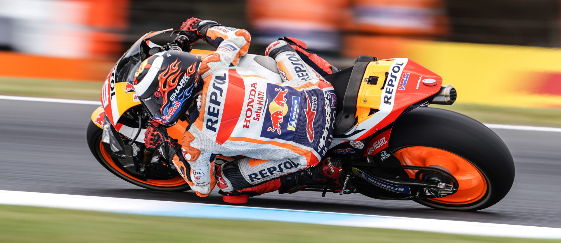 Jorge Lorenzo (99). Photo courtesy of Repsol Honda.