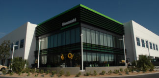 Kawasaki Motors Corp., U.S.A. headquarters in Foothill Ranch, California. Photo by David Swarts.