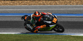 Moto2: Luca Marini Lowers Lap Record During FP2 In Thailand Luca Marini (16). Photo courtesy of Dorna.