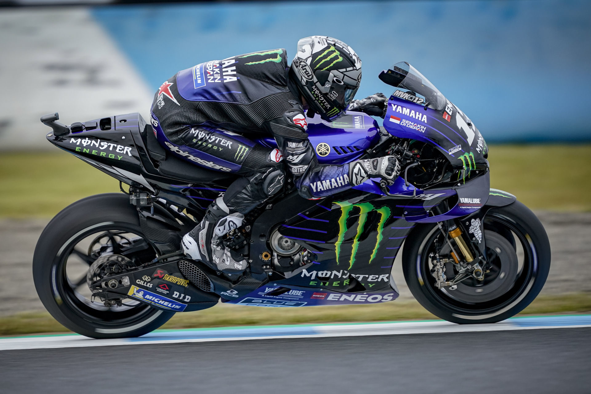 Maverick Vinales (12). Photo courtesy of Monster Energy Yamaha.