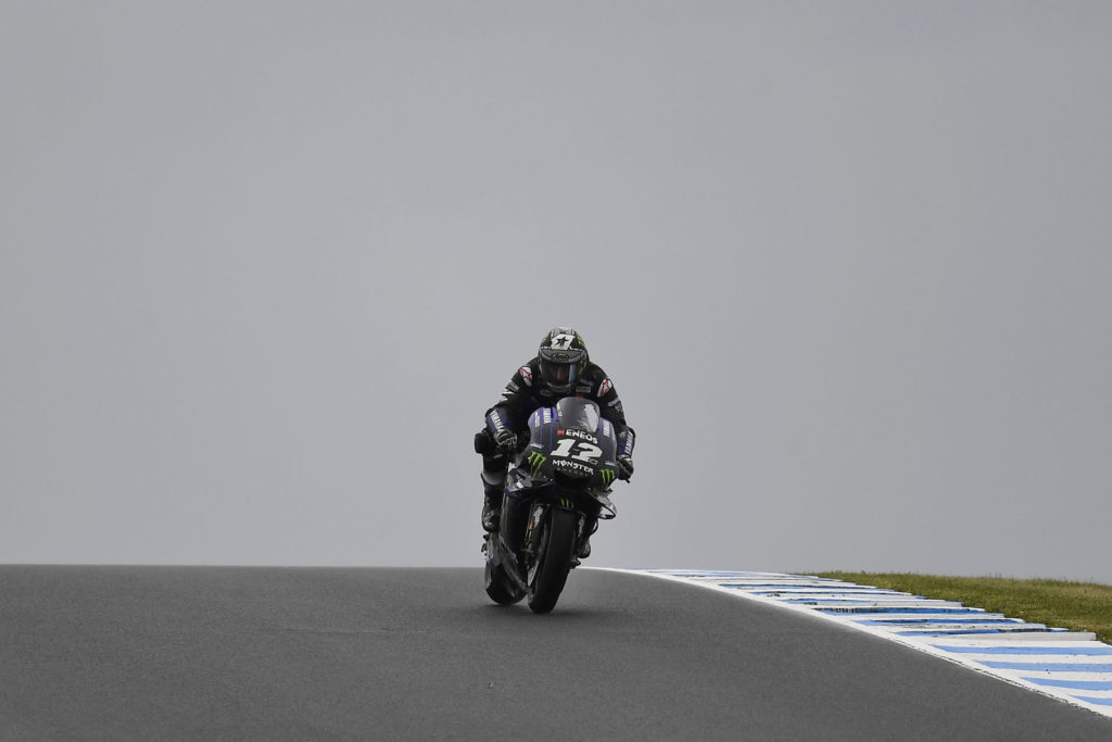 Maverick Vinales (12). Photo courtesy of Monster Energy Yamaha.