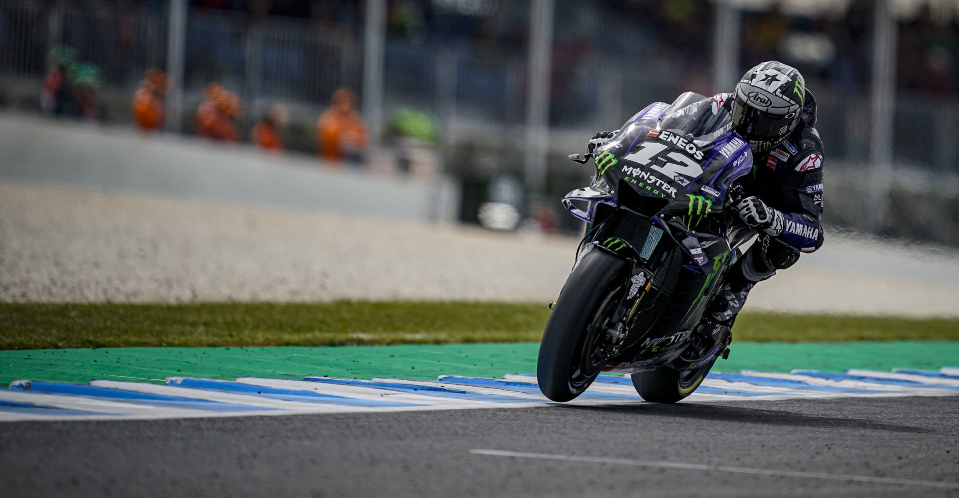 Maverick Vinales (12). Photo courtesy of Monster Energy Yamaha.