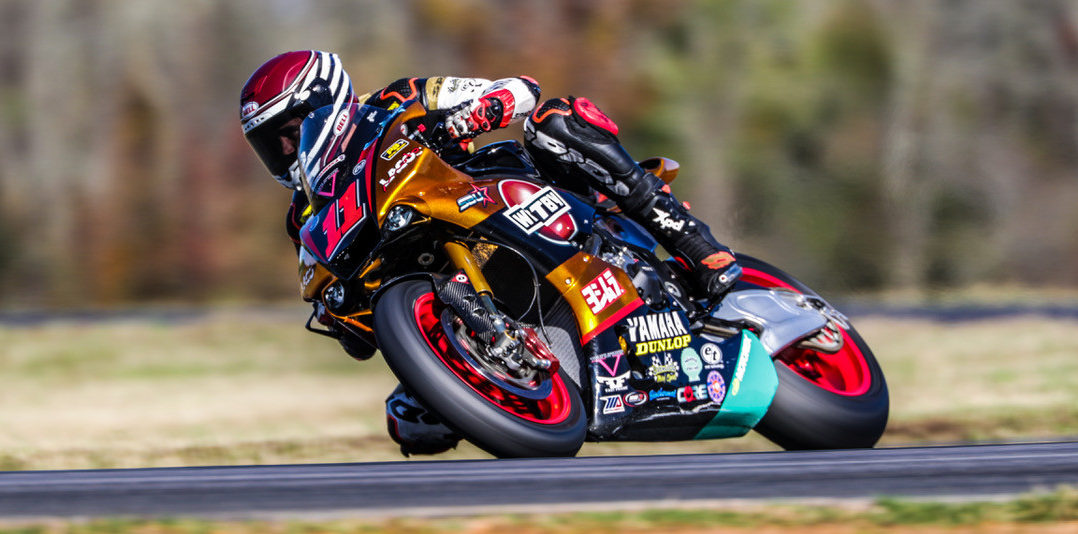 Mathew Scholtz (11) in action at VIR. Photo by Joshua Barnett/Apex Pro Photography, courtesy of Westby Racing.