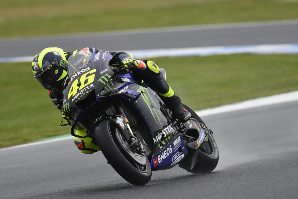 Valentino Rossi (46). Photo courtesy of Monster Energy Yamaha.