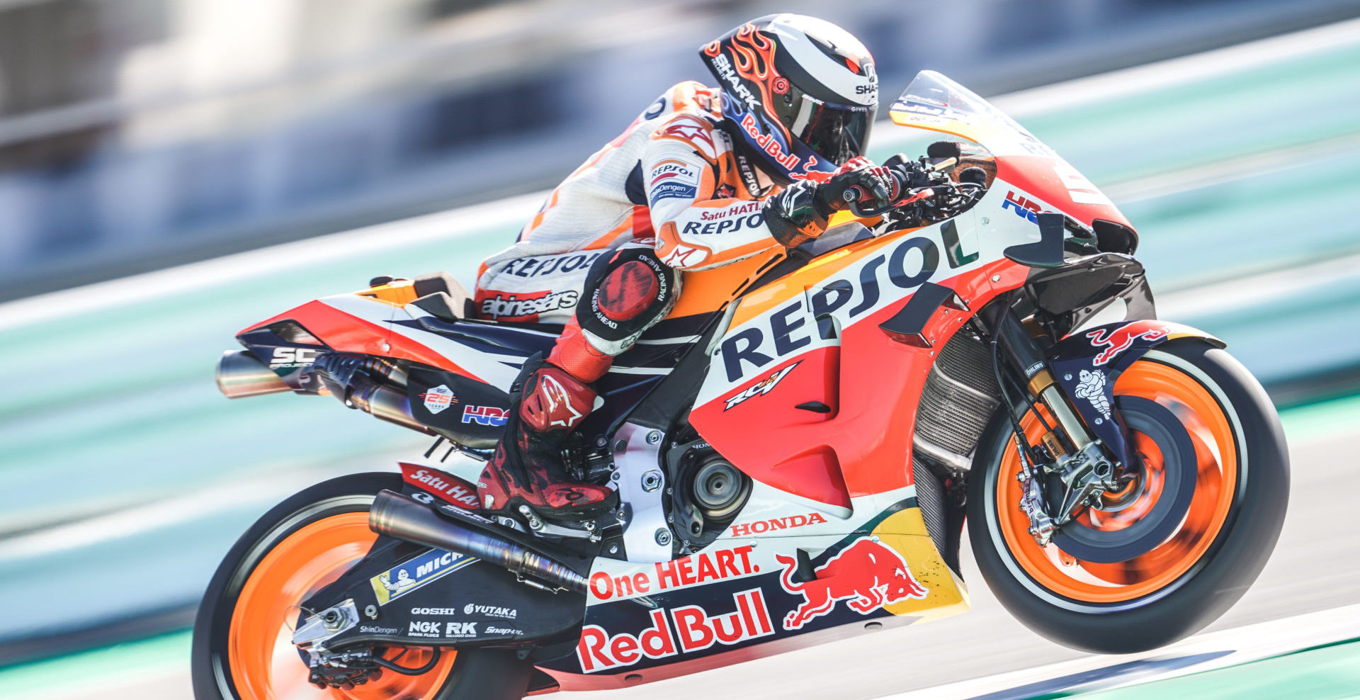 Repsol Honda's Jorge Lorenzo (99). Photo courtesy of Repsol Honda.