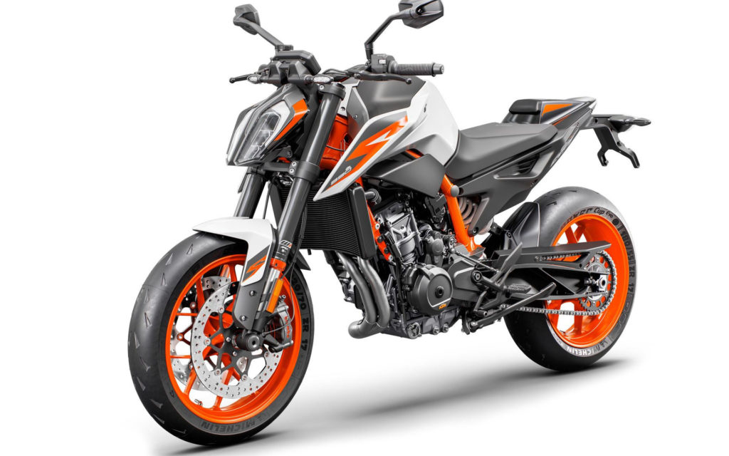 A 2020 KTM 890 Duke R. Photo courtesy of KTM.