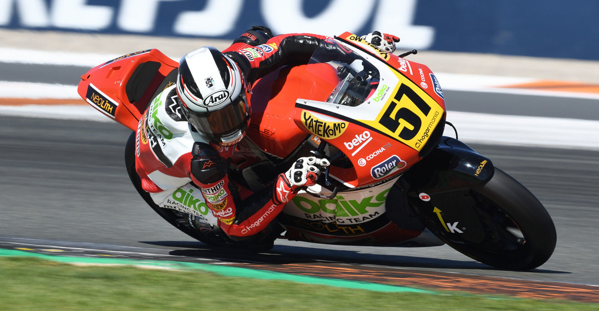 Edgar Pons (57). Photo courtesy of FIM CEV Repsol Press Office.