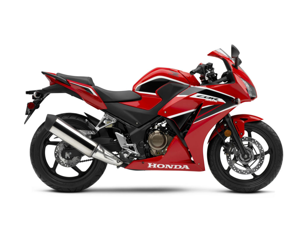 A Honda CBR300R. Photo courtesy of American Honda.