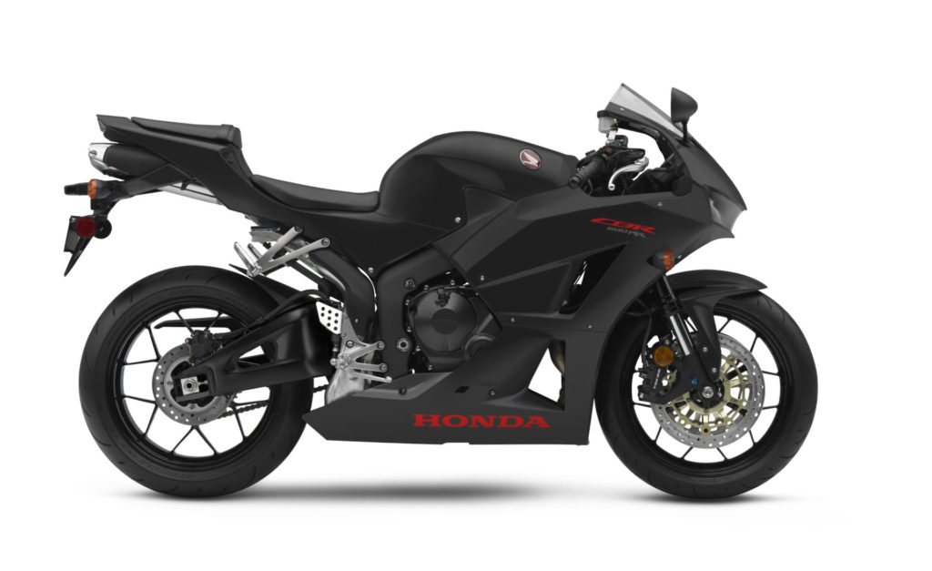 A 2020-model Honda CBR600RR. Photo courtesy of American Honda.