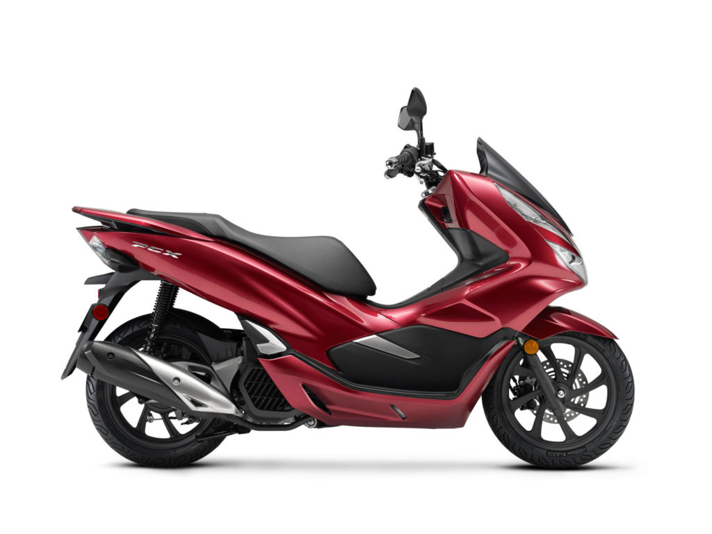 A 2020 Honda PCX150. Photo courtesy of American Honda.