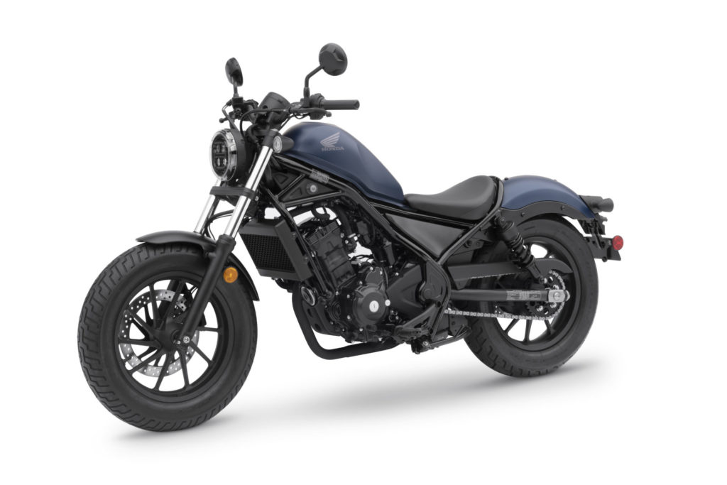 A 2020 Honda Rebel 300. Photo courtesy of American Honda.